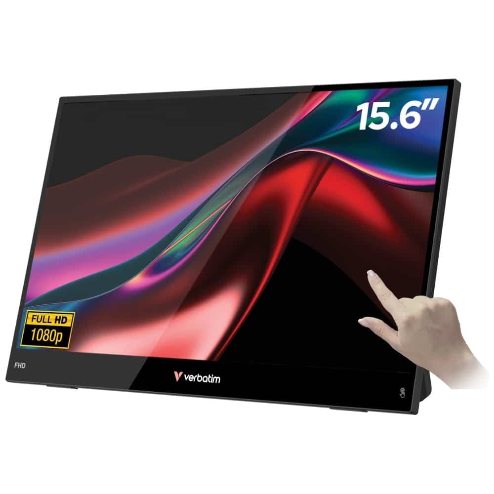 Φορητή Οθόνη Touch Verbatim Light 15.6" Fhd Μαύρη 32402 3
