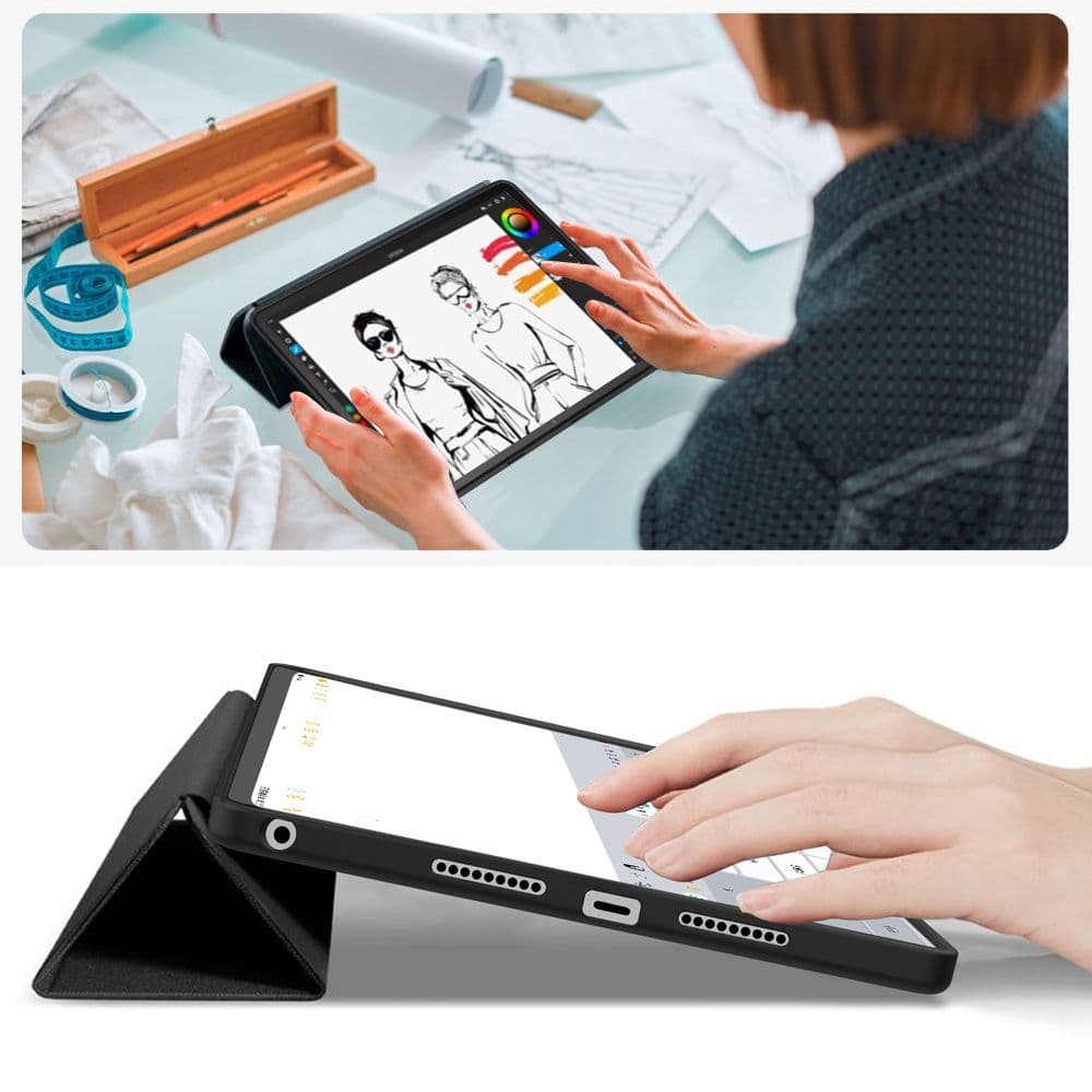 Tech-Protect Smartcase Για Lenovo Idea Tab 11.0 Tb-336 Μαυρο 10