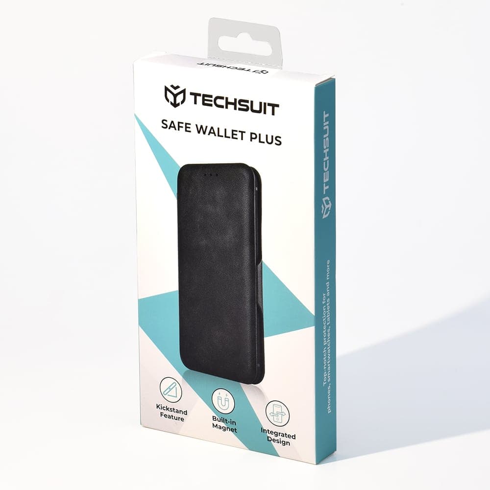 Techsuit Safe Wallet Plus - θήκη για Motorola Moto G15 / Power - Μαύρο 7
