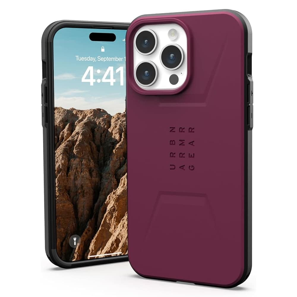 UAG Civilian - θήκη για Apple iPhone 15 Pro - Μπορντό
