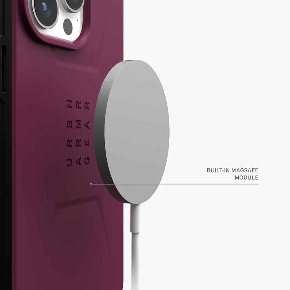 UAG Civilian - θήκη για Apple iPhone 15 Pro - Μπορντό 2