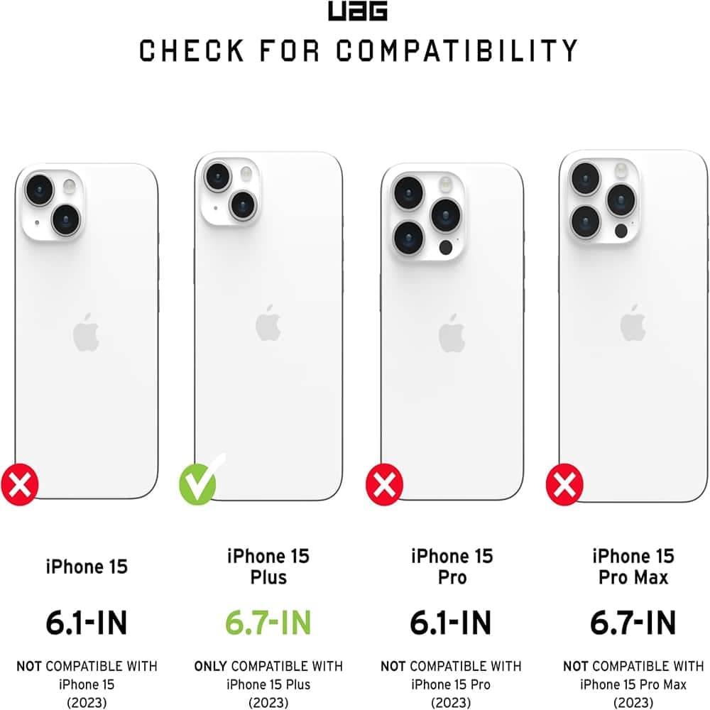 UAG Pathfinder - θήκη για Apple iPhone 15 Plus - Πολύχρωμο 7