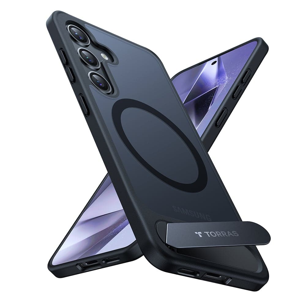 Torras Pstand - θήκη για Samsung Galaxy S24 - Μαύρο 2