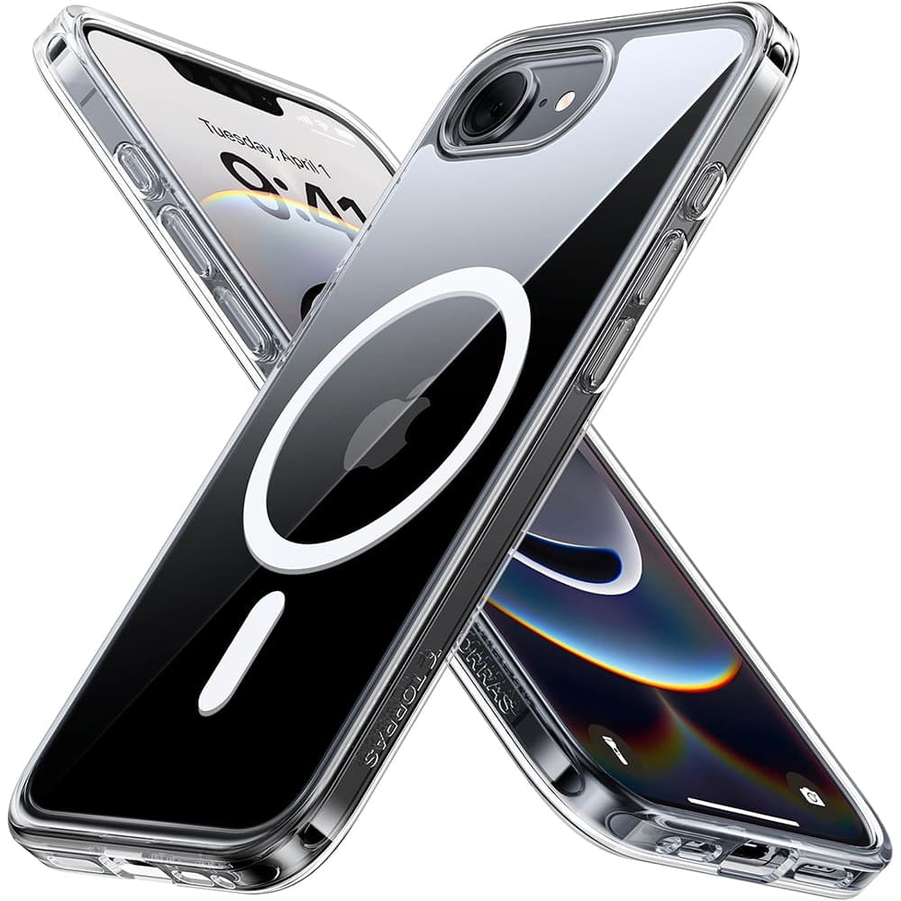 Torras Guardian Magnetic Series - θήκη για Apple iPhone 16e - Διάφανο