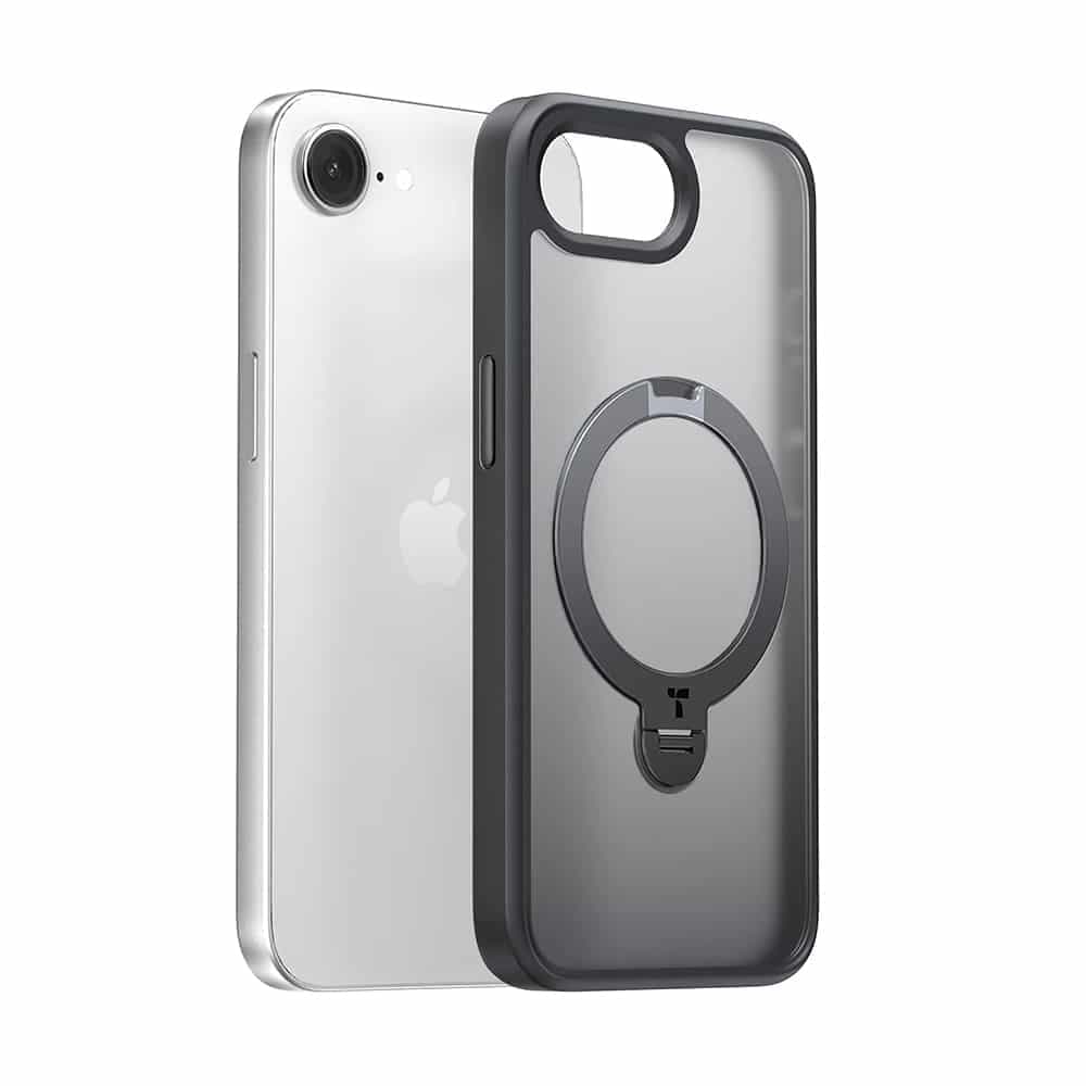 Torras Ostand Spin - θήκη για Apple iPhone 16e - Μαύρο 2