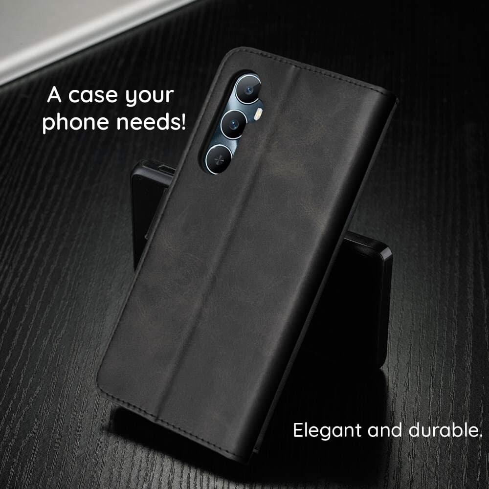 Techsuit Diary Book - θήκη για Oppo Reno14 / F FS 5G - Μαύρο 4