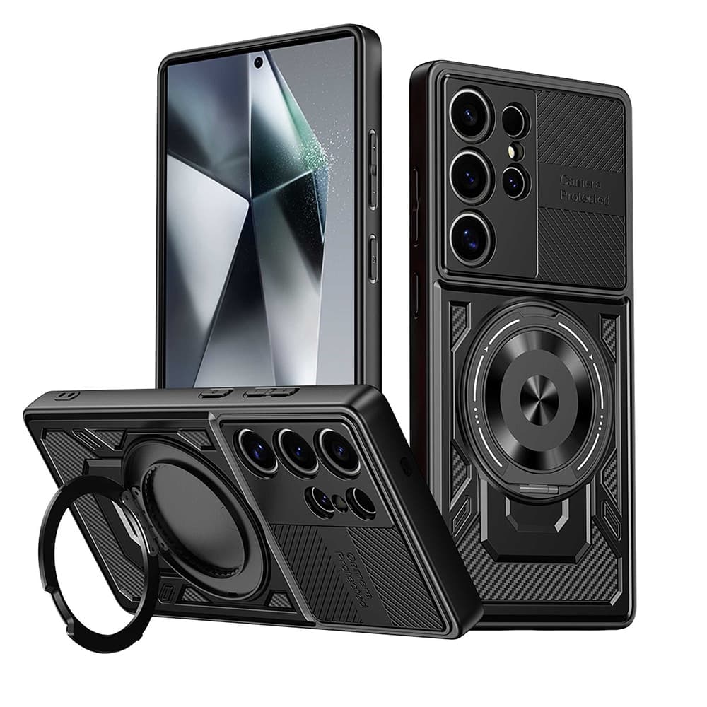 Techsuit RuggedCam - θήκη για Xiaomi Redmi 15C / 4G 5G - Μαύρο