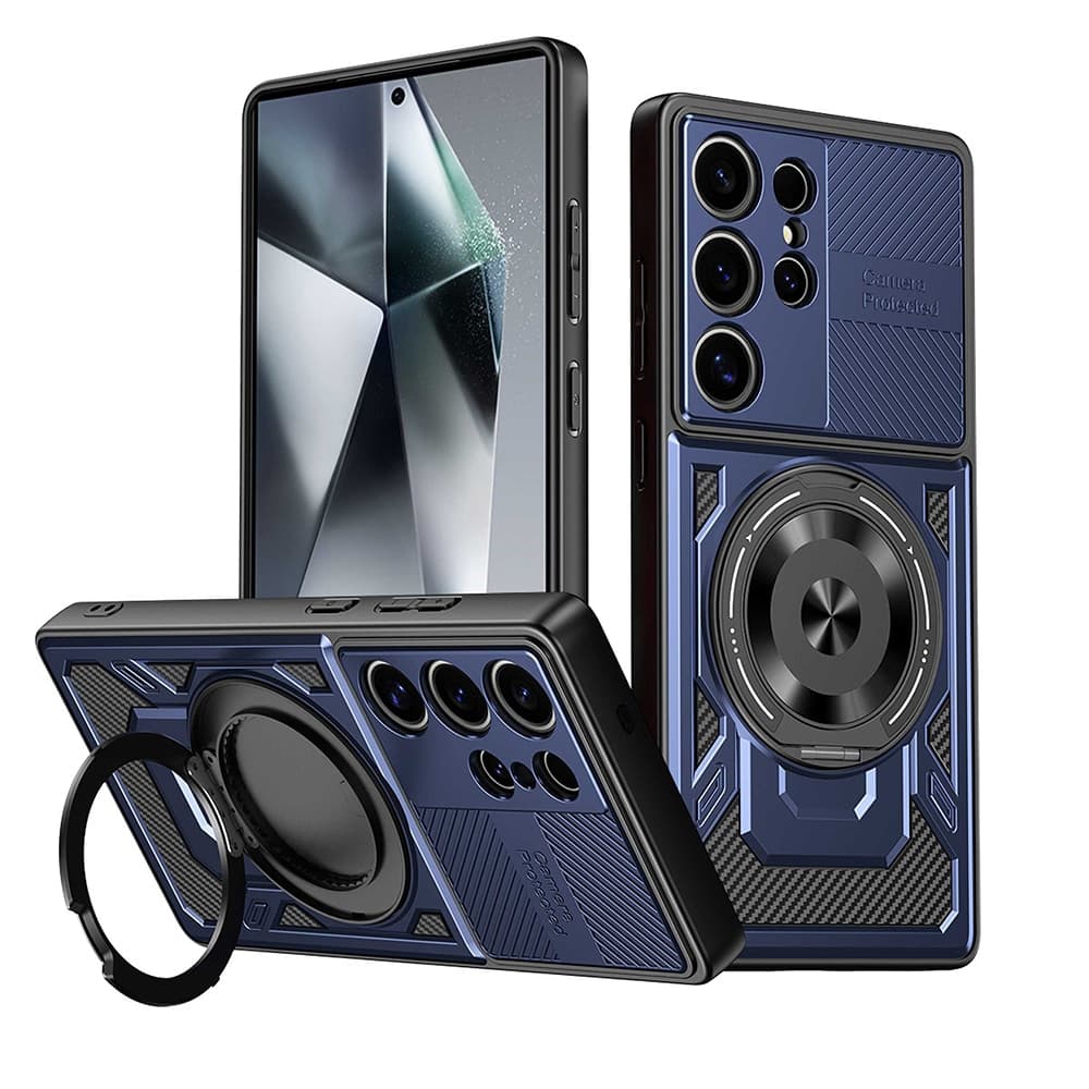 Techsuit RuggedCam - θήκη για Xiaomi Redmi 15C / 4G 5G - Μπλε