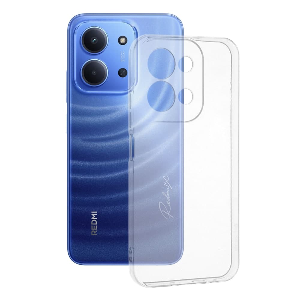 Techsuit Clear Silicone - θήκη για Xiaomi Redmi 15C / 4G 5G - Διάφανο