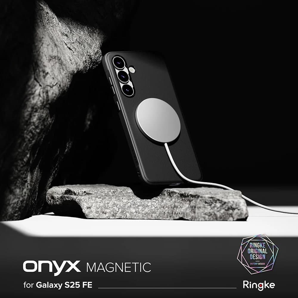 Ringke Onyx - θήκη για Samsung Galaxy S25 FE - Μαύρο 2
