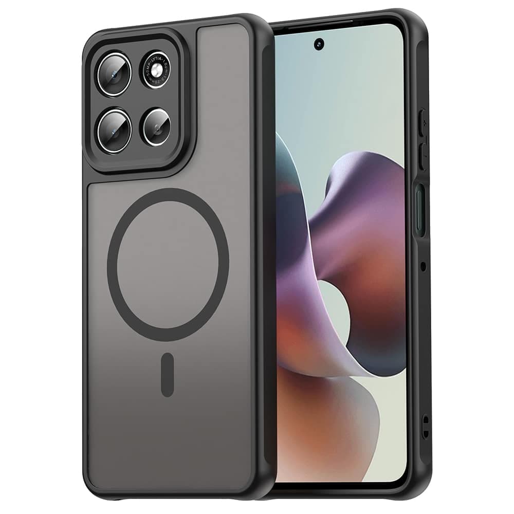 Techsuit HaloFrost II MagSafe - θήκη για Motorola Moto G86 - Μαύρο