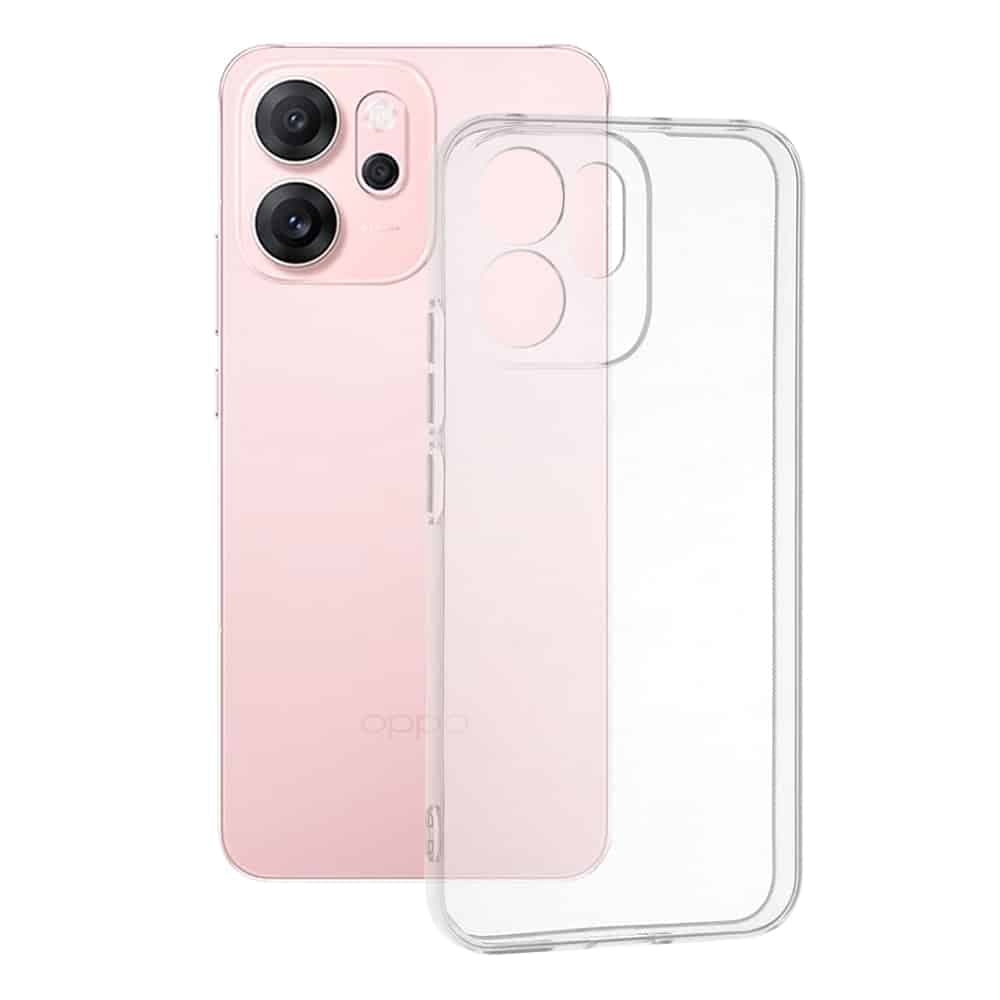 Techsuit Clear Silicone - θήκη για Oppo Reno14 / F FS 5G - Διάφανο