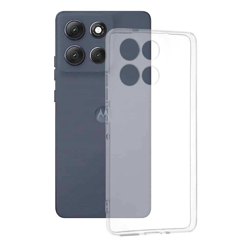Techsuit Clear Silicone - θήκη για Motorola Moto G86 Power - Διάφανο