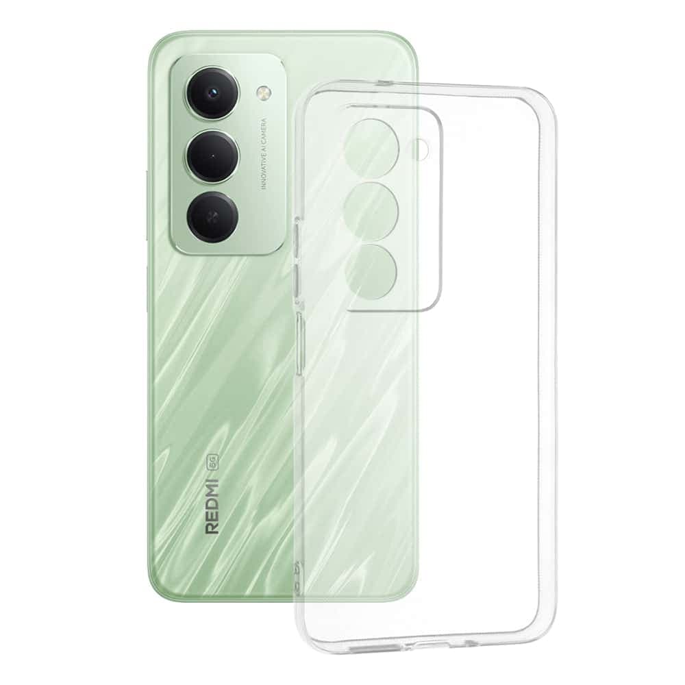 Techsuit Clear Silicone - θήκη για Xiaomi Redmi 15 / 15C 4G - Διάφανο