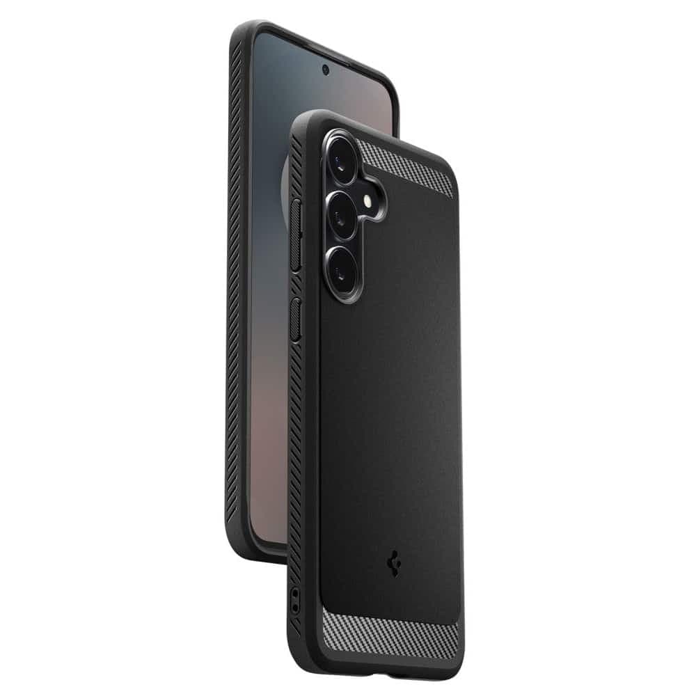 Spigen Rugged Armor - θήκη για Samsung Galaxy S25 FE - Μαύρο 6