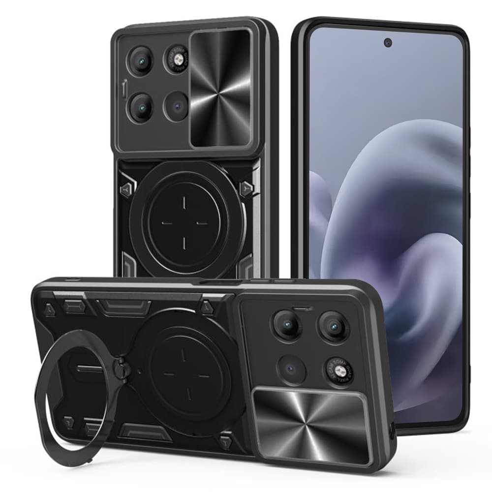Techsuit CamGuard Pro - θήκη για Motorola Moto G86 Power - Μαύρο