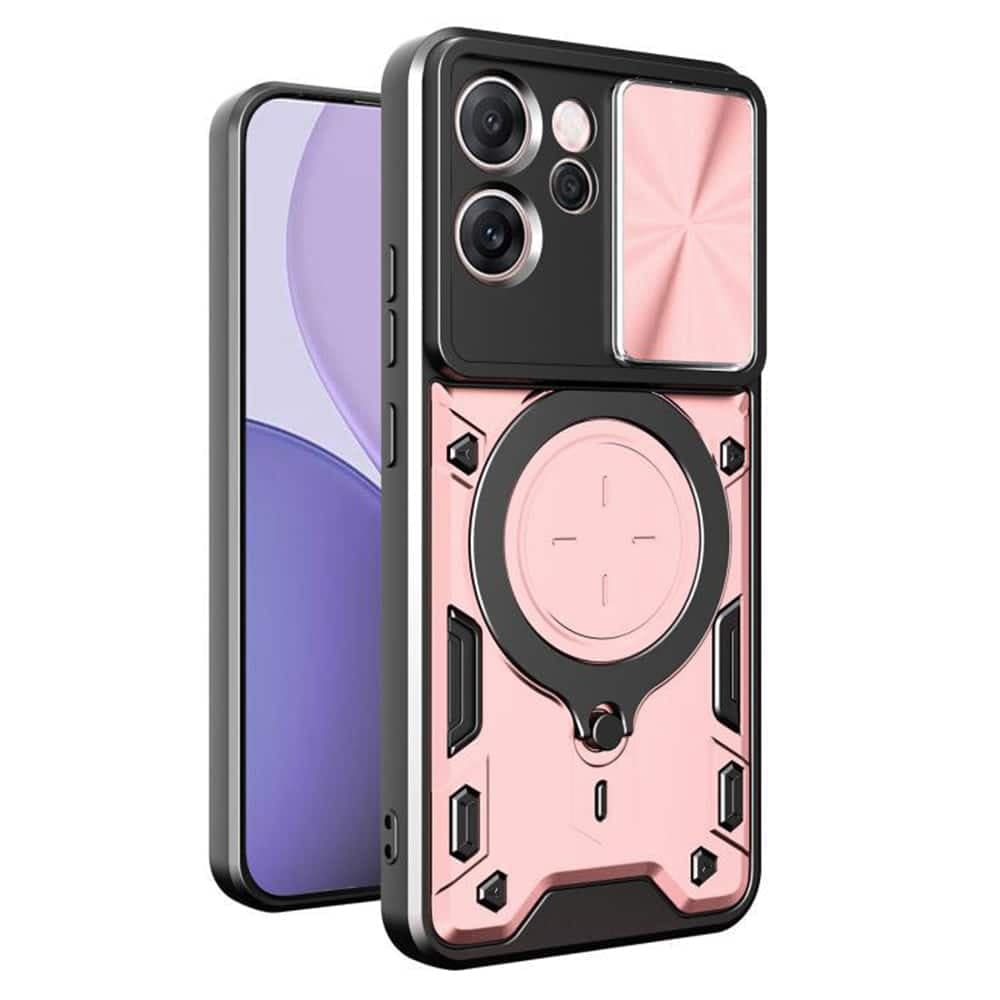 Techsuit CamGuard Pro - θήκη για Oppo Reno14 F / - Ροζ