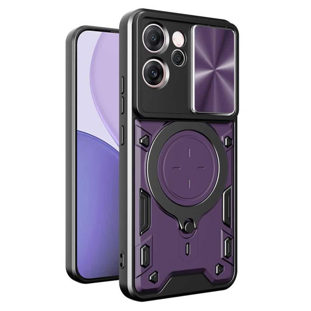 Techsuit CamGuard Pro - θήκη για Oppo Reno14 F / - Μωβ