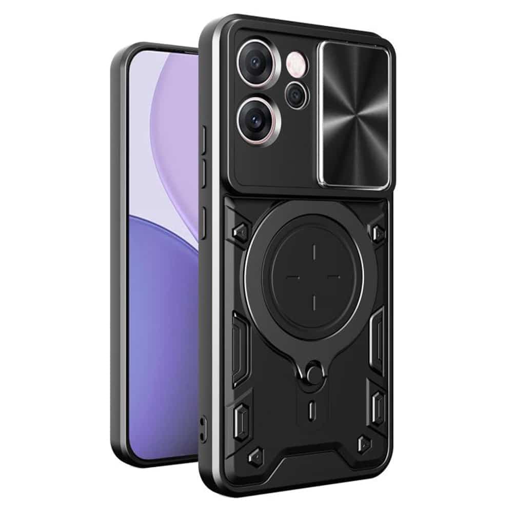 Techsuit CamGuard Pro - θήκη για Oppo Reno14 F / - Μαύρο