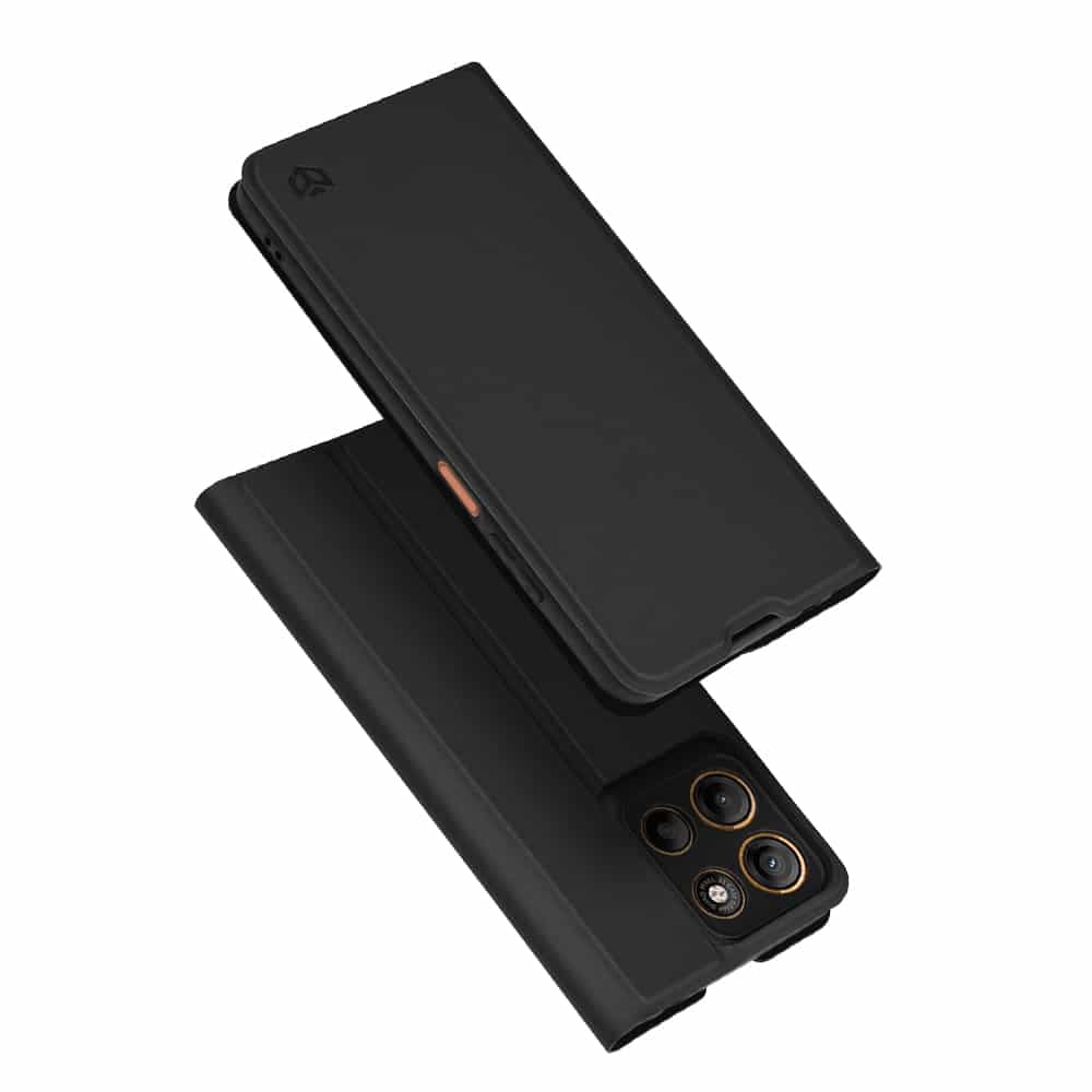 Techsuit Magskin Book - θήκη για Motorola Moto G15 / Power - Μαύρο