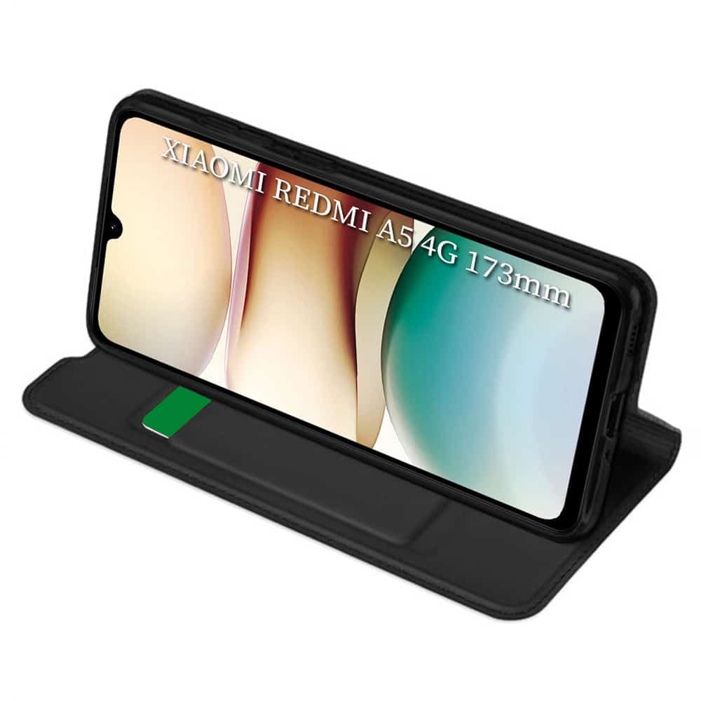 Techsuit Magskin Book - θήκη για Xiaomi Redmi A5 4G - Μαύρο 2