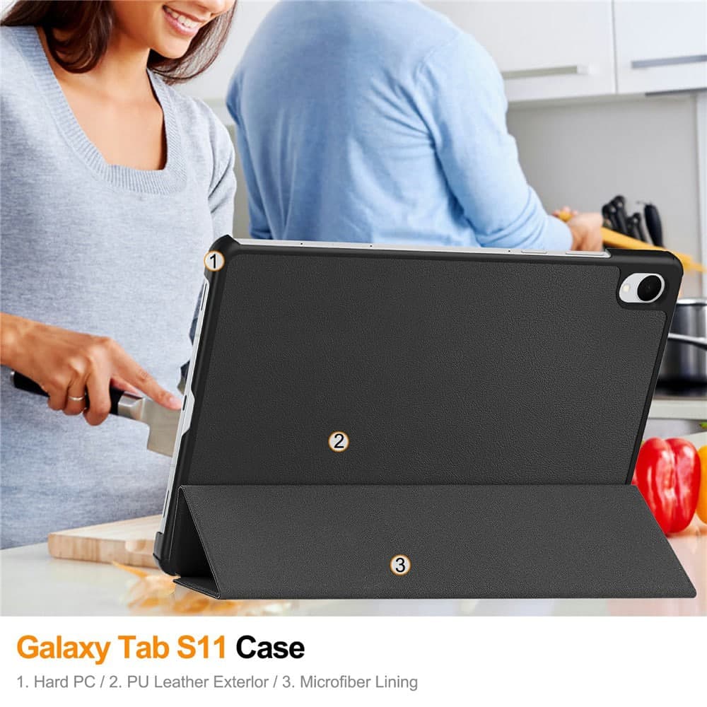 Techsuit - Foldpro - Samsung Galaxy Tab S11 - Μαύρο 6