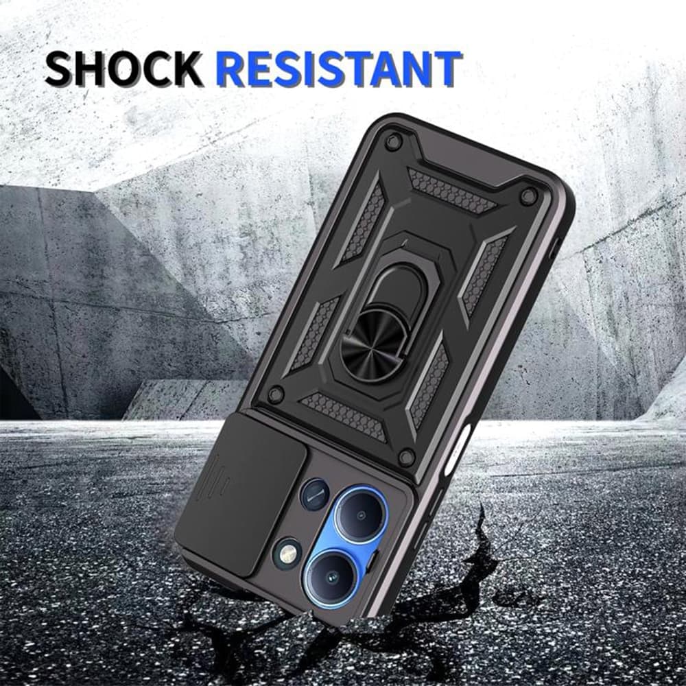 Techsuit CamShield Series - θήκη για Xiaomi Redmi 15C - Μαύρο 6