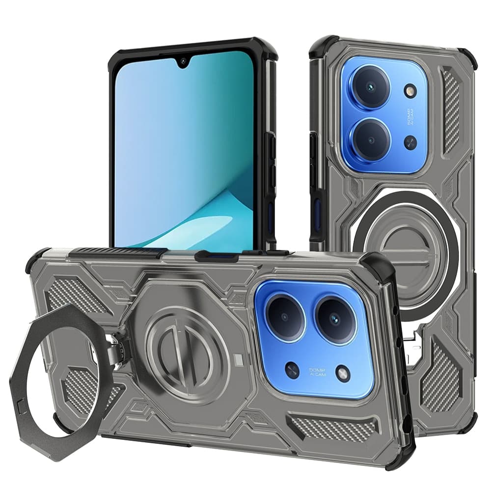 Techsuit Carbon Shield PRO - θήκη για Xiaomi Redmi 15C 4G - Μαύρο