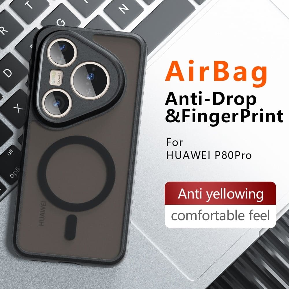 Techsuit PureFrost MagSafe - θήκη για Huawei Pura 80 Pro / - Μαύρο 5