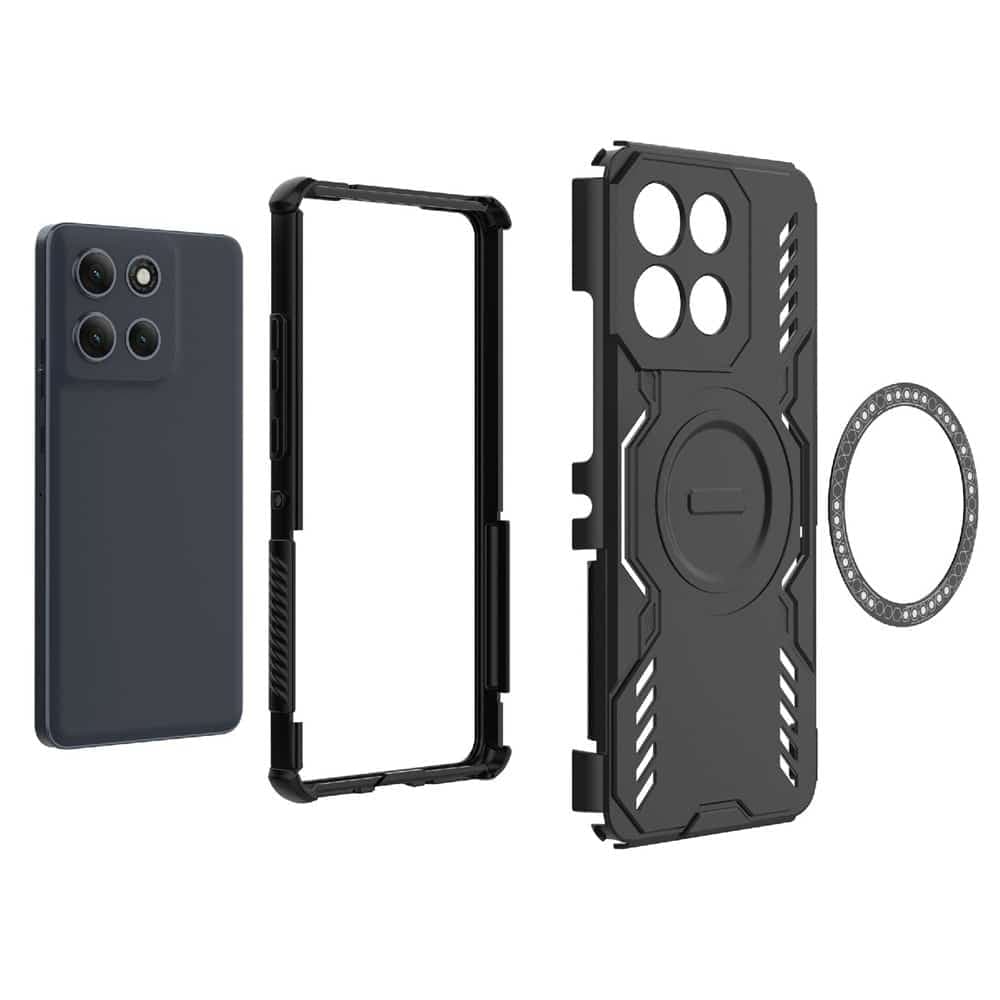 Techsuit ArmorMag - θήκη για Motorola Moto G86 Power - Μαύρο 4