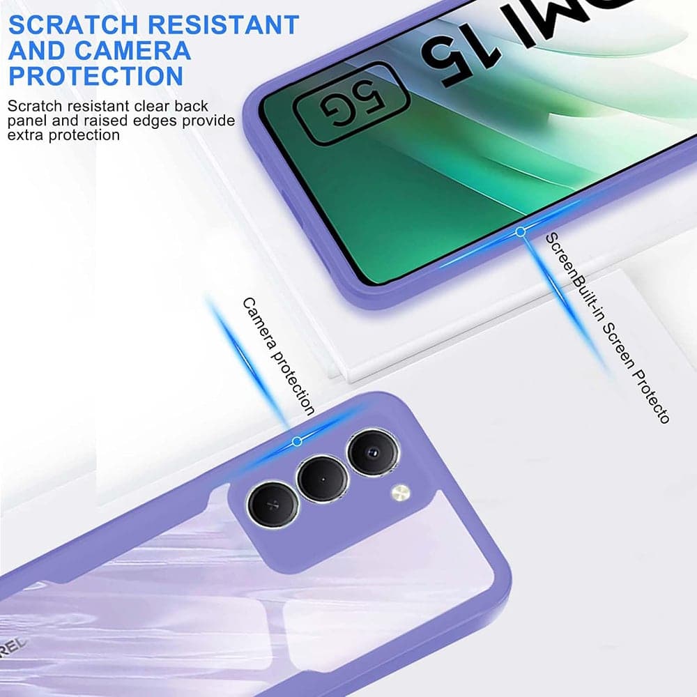 Techsuit ColorVerse 360 Series - θήκη για Xiaomi Redmi 15 / 15C 4G - Πολύχρωμο 2