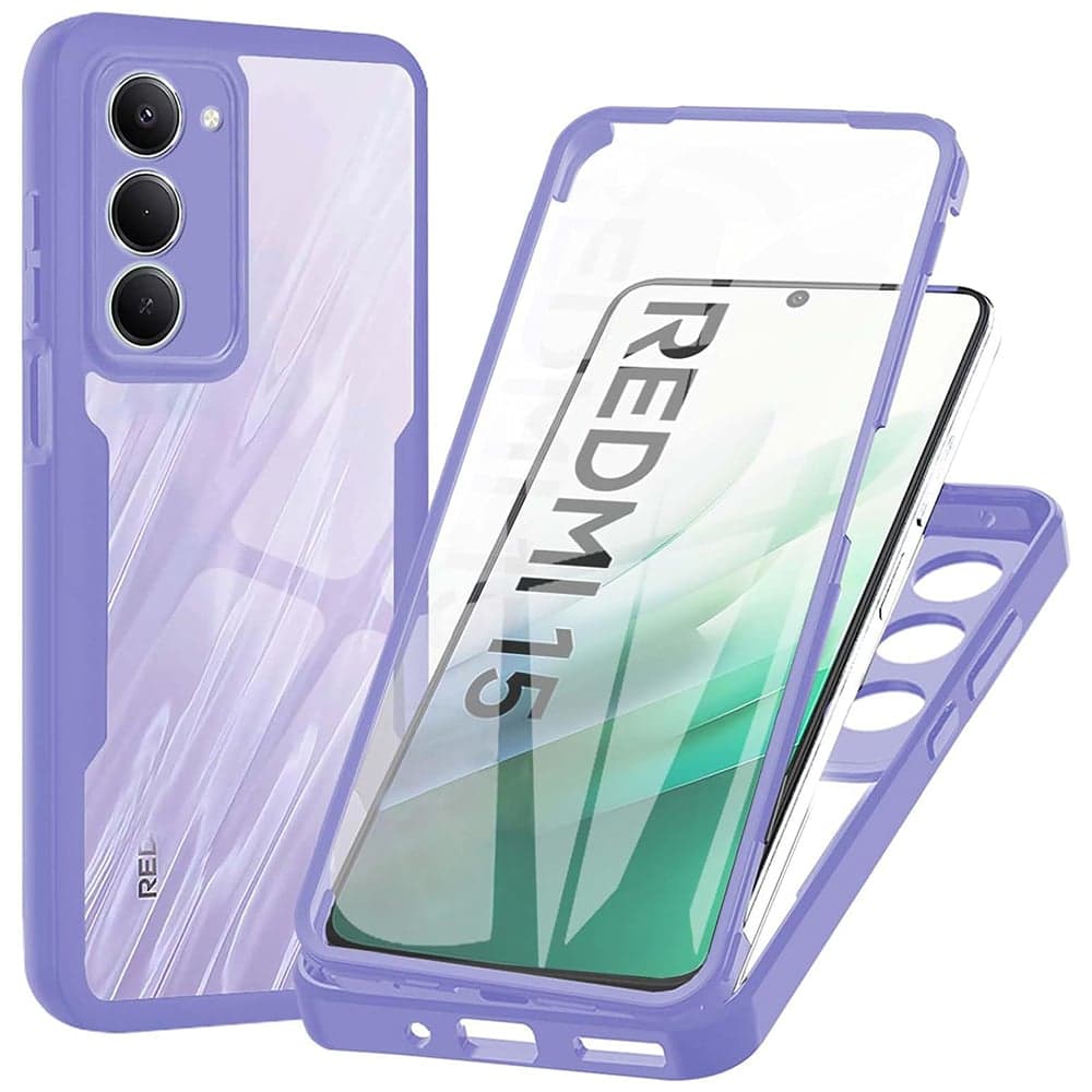 Techsuit ColorVerse 360 Series - θήκη για Xiaomi Redmi 15 / 15C 4G - Πολύχρωμο
