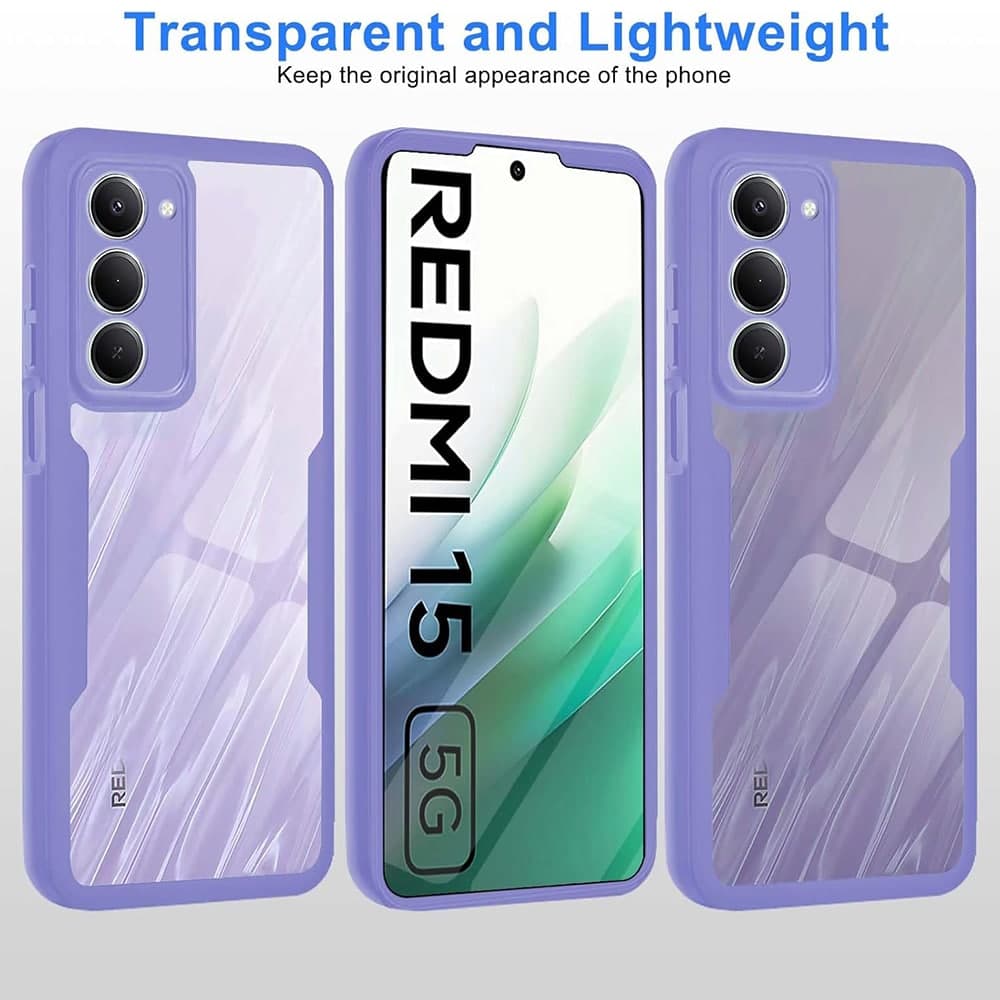 Techsuit ColorVerse 360 Series - θήκη για Xiaomi Redmi 15 / 15C 4G - Πολύχρωμο 6
