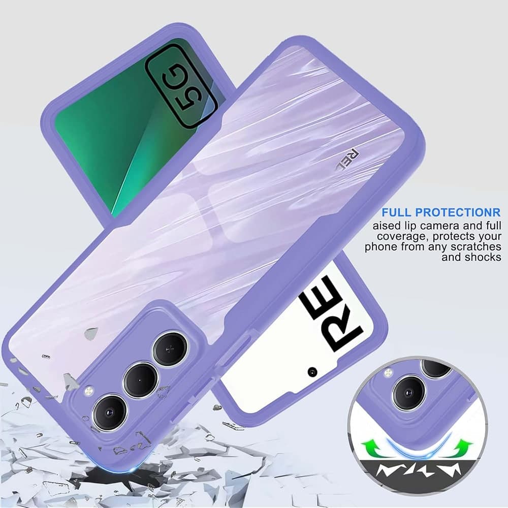 Techsuit ColorVerse 360 Series - θήκη για Xiaomi Redmi 15 / 15C 4G - Πολύχρωμο 5