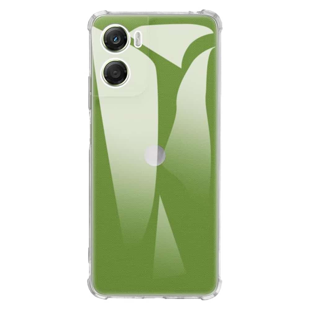 Techsuit Shockproof Clear Silicone - θήκη για Motorola Moto G06 - Διάφανο 2