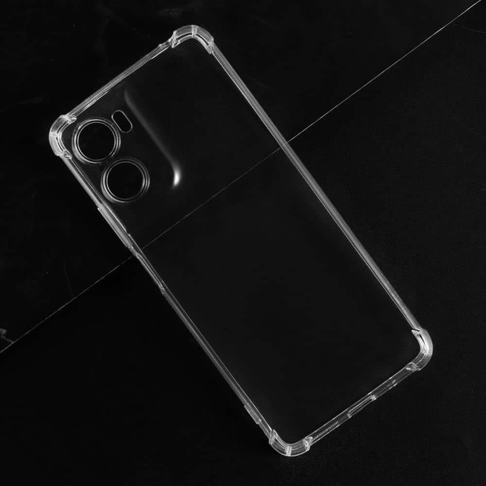 Techsuit Shockproof Clear Silicone - θήκη για Motorola Moto G06 - Διάφανο 3
