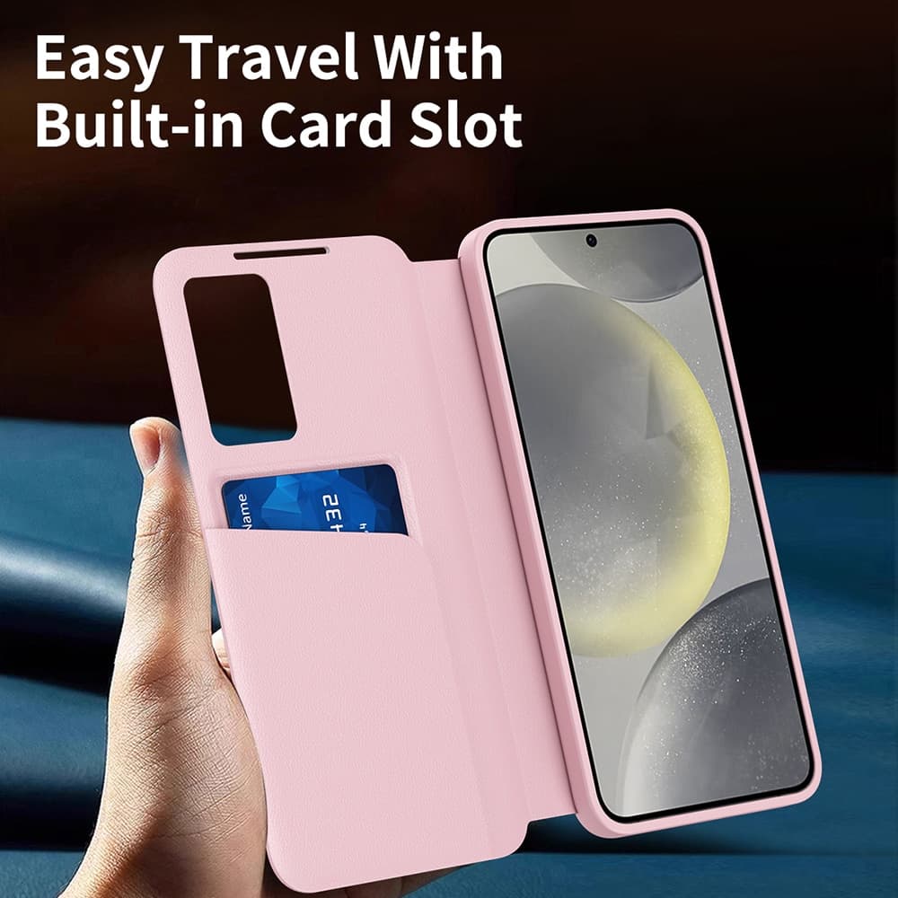 Techsuit SmartView Series - θήκη για Samsung Galaxy A17 / 4G 5G A26 - Ροζ 6