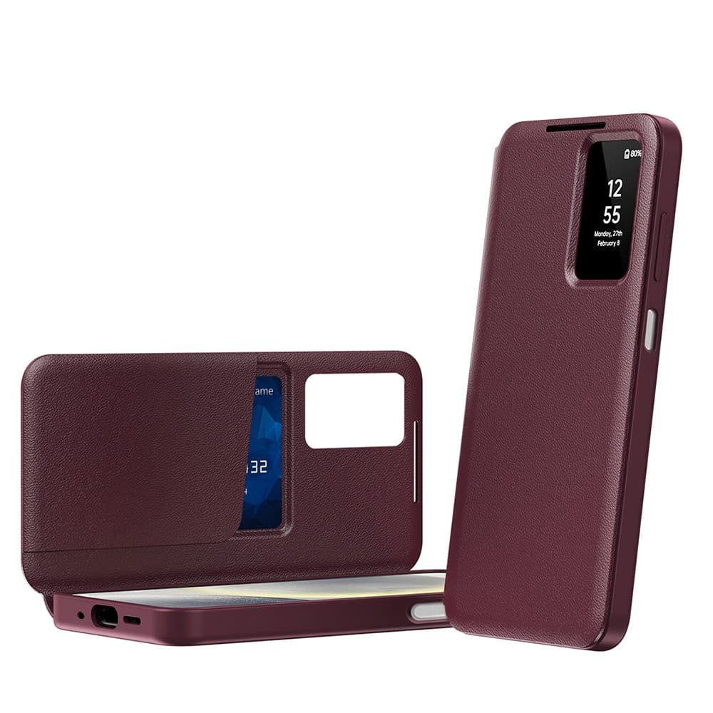 Techsuit SmartView Series - θήκη για Samsung Galaxy A17 / 4G A26 - Κόκκινο 2