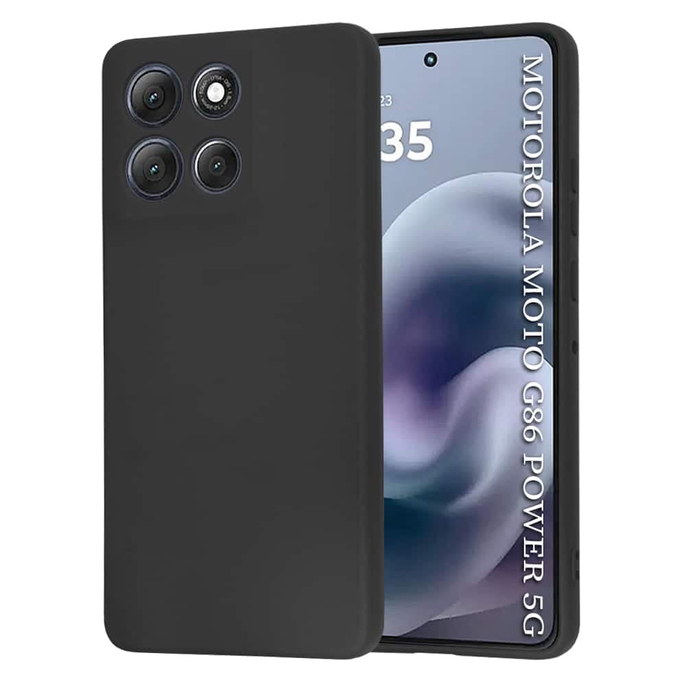 Techsuit SoftFlex - θήκη για Motorola Moto G86 Power - Μαύρο
