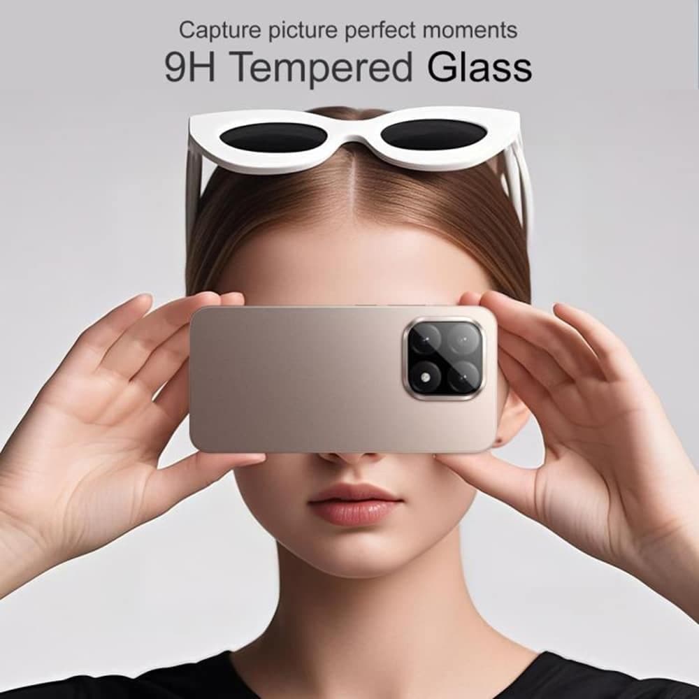 Techsuit - Ολοκληρωμένο Γυαλί Φακού - Xiaomi 15t Pro - Μαύρο 2