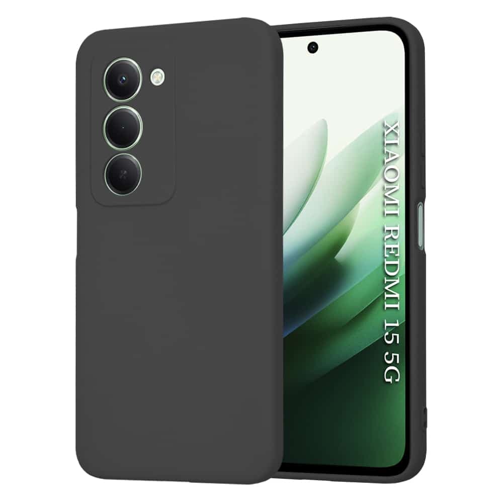 Techsuit SoftFlex - θήκη για Xiaomi Redmi 15 / 15C - Μαύρο