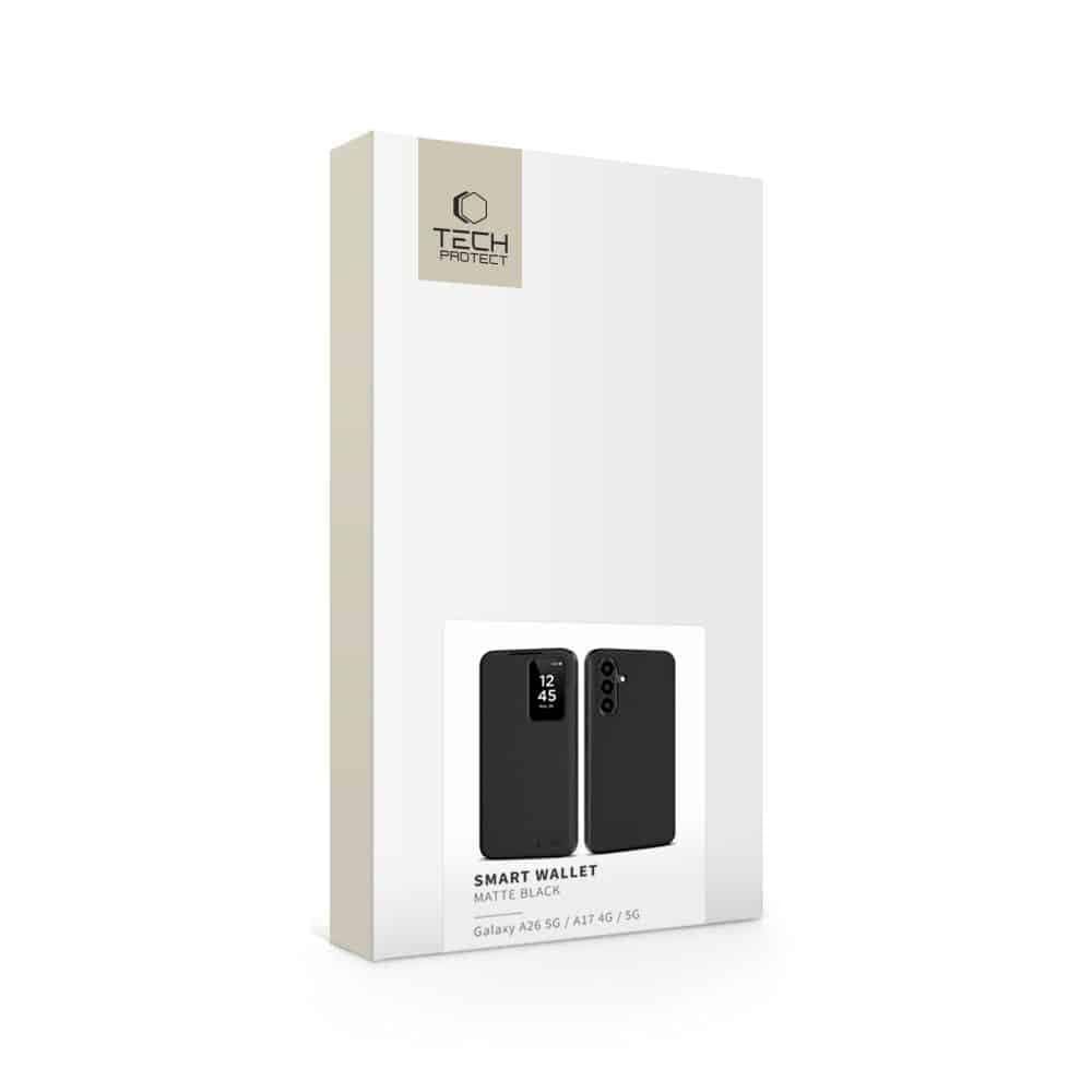 TECH-PROTECT SMART WALLET - θήκη για Samsung Galaxy A26 / A17 - Μαύρο 5
