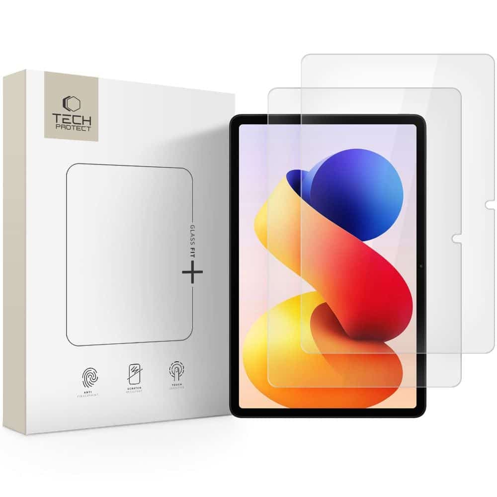 Γυαλι Προστασιας Tech-Protect Glass Fit+ 2-Pack Για Xiaomi Redmi Pad Pro / 2 Pro 12.1 Διαφανες