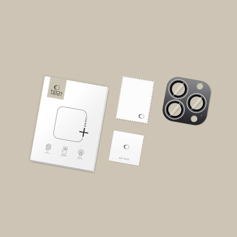 Προστατευτική Θήκη Φακού Tech-Protect Camring Fit+ Για iPhone 14 Pro / Max / 15 Pro / Max / 16 Pro / Max / 17 Pro / Max - Σκούρο Μπλε 4