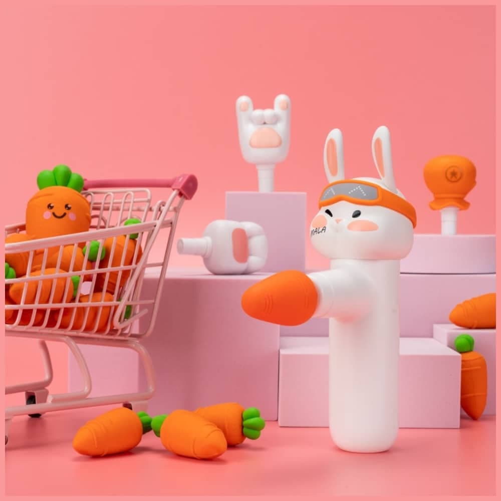 Μίνι Συσκευή Μασάζ 4smarts Acecool Rabbit Λευκή 10