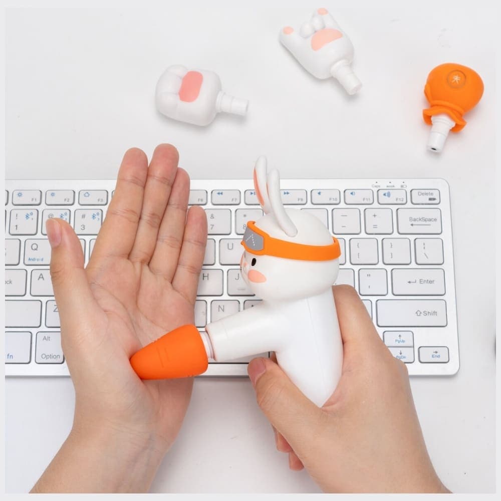 Μίνι Συσκευή Μασάζ 4smarts Acecool Rabbit Λευκή 11