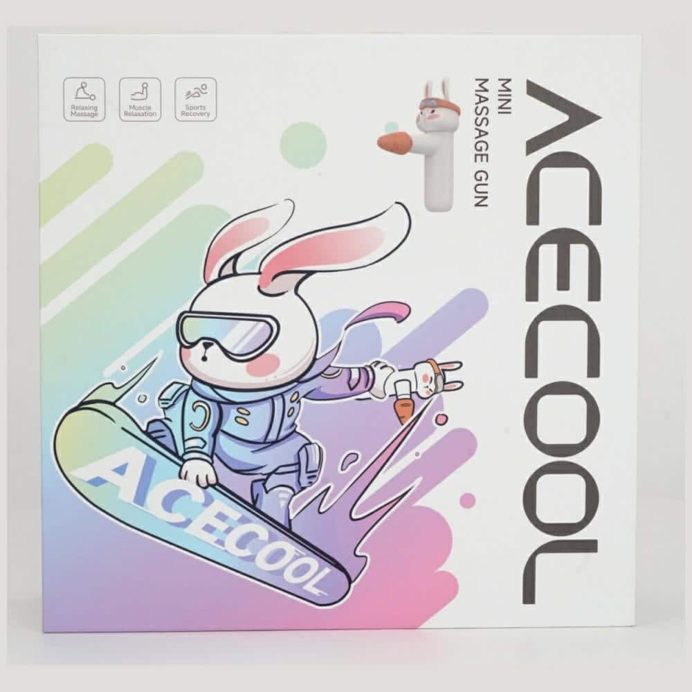 Μίνι Συσκευή Μασάζ 4smarts Acecool Rabbit Λευκή 14