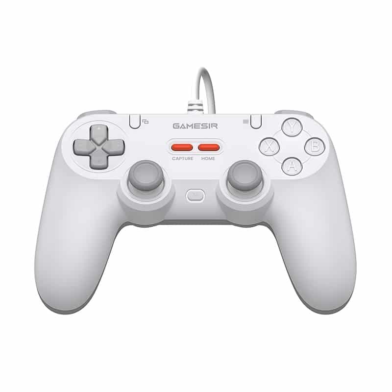 Gamesir T3 Wt Tegenaria Lite Ενσύρματο Χειριστήριο Σε Λευκό Χρώμα