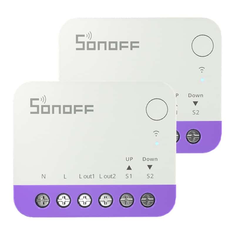 Sonoff Mini-Rbs Wifi Εξυπνος Μίνι Διακόπτης Ρολών (2 Τεμάχια)