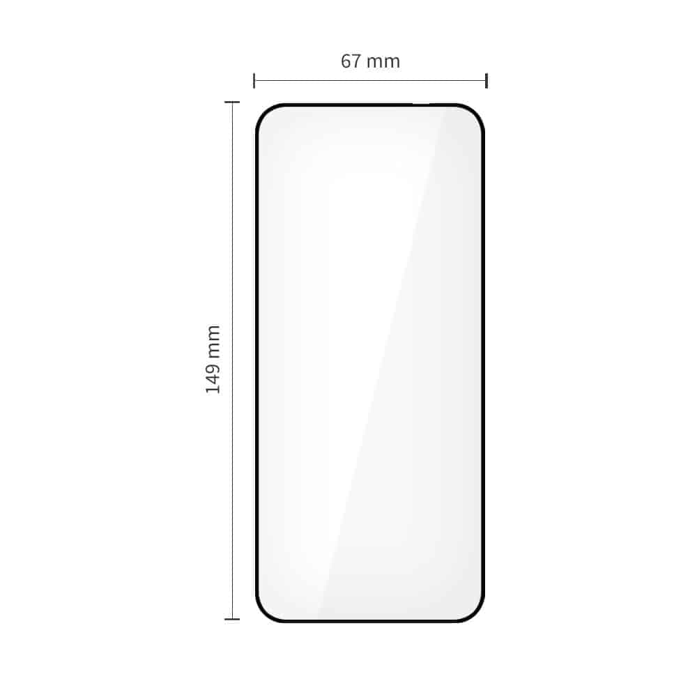 TECH-PROTECT GLASS FIT+ - θήκη για Motorola Edge 50 Neo / 60 - Μαύρο 2